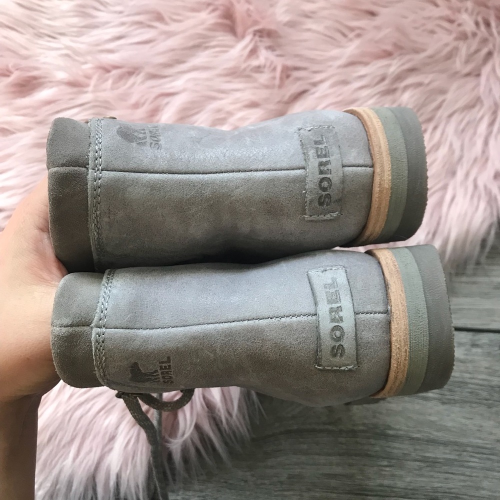 SOREL sneakchic alpine waterproof suede boots - Picture 6 of 8